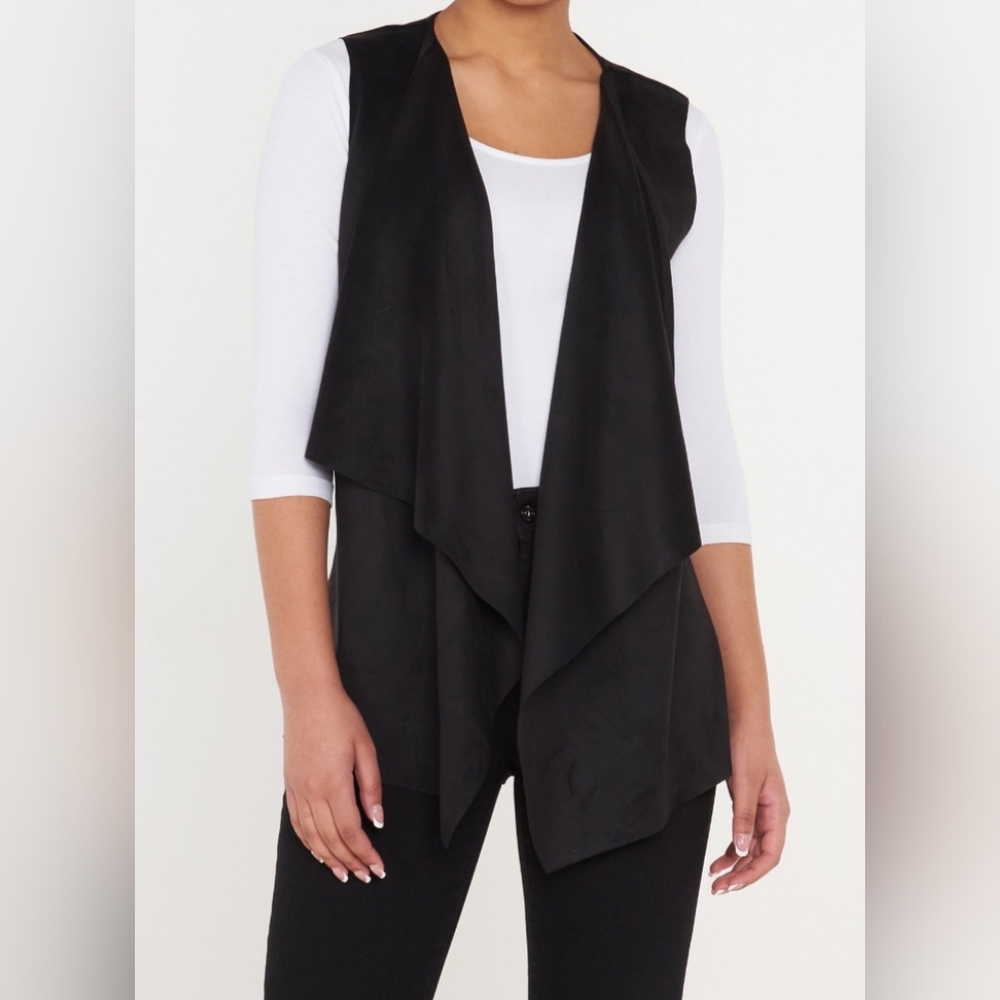 A NEW DIRECTION open front cardigan. SZ- PM.    LIKE NEW